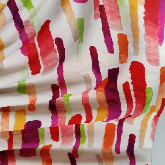 NWOT Vince Camuto Abstract Color Watercolor Dress - Picture 5 of 15